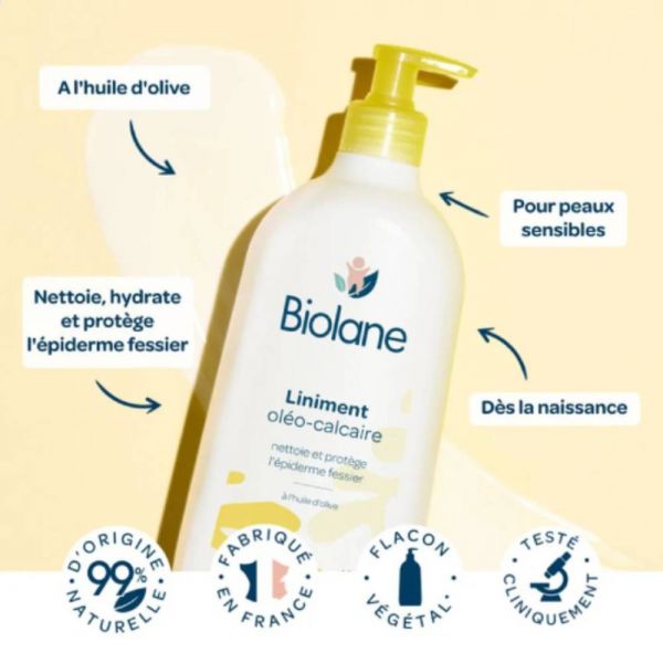 Liniment oléo-calcaire BIO 500 ml