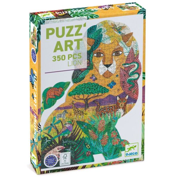 Puzzle 350 pièces Lion Puzz'Art