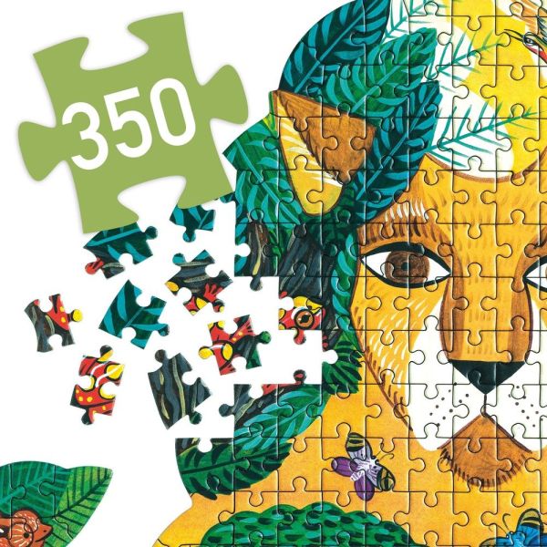 Puzzle 350 pièces Lion Puzz'Art