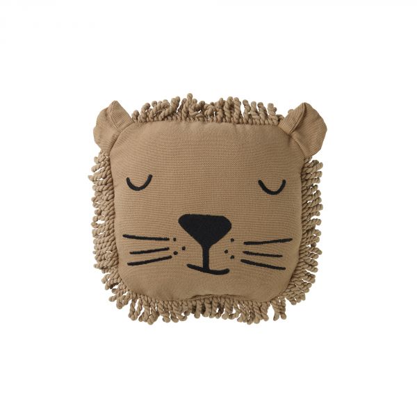 Coussin Lion Landscape Sesame