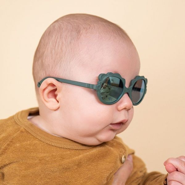 Lunettes de soleil bébé 0 - 1 an Lion Vert