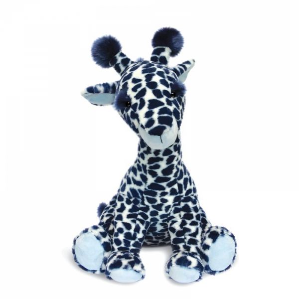 Peluche géante Lisi la girafe bleue 50 cm