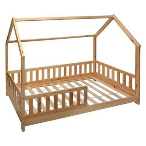 Lit cabane Bosco 90 x 190 cm Pin