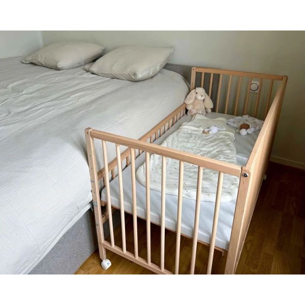 Lit-cododo hêtre brut