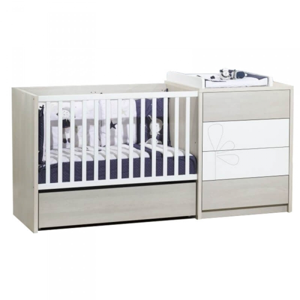 Sauthon Meubles Lit Combine Evolutif 60x1 New Opale Avec Motif Made In Bebe Sauthon Meubles Lit Combine Evolutif 60x1 New Opale Avec Motif Made In Bebe
