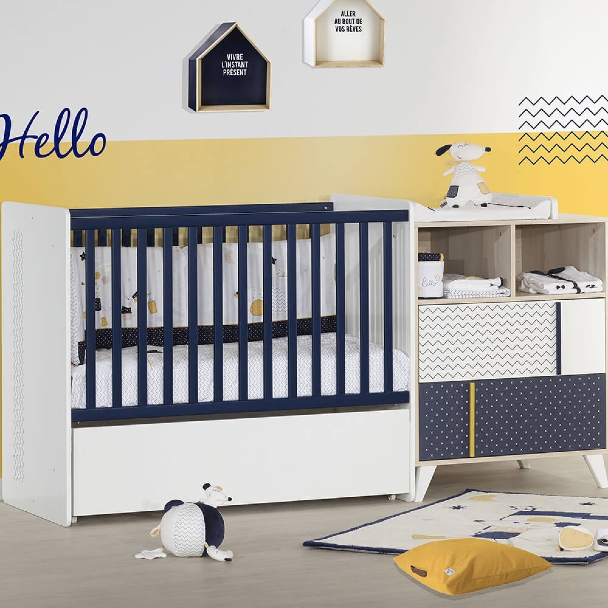 Sauthon Meubles Lit Combine Evolutif 60x1 Hello Made In Bebe Sauthon Meubles Lit Combine Evolutif 60x1 Hello Made In Bebe