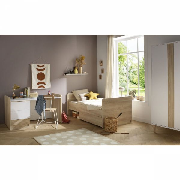 Lit bébé combiné évolutif 70x140cm Paloma