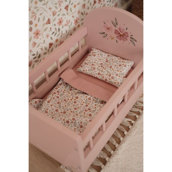 Lit en bois pour poupée FSC