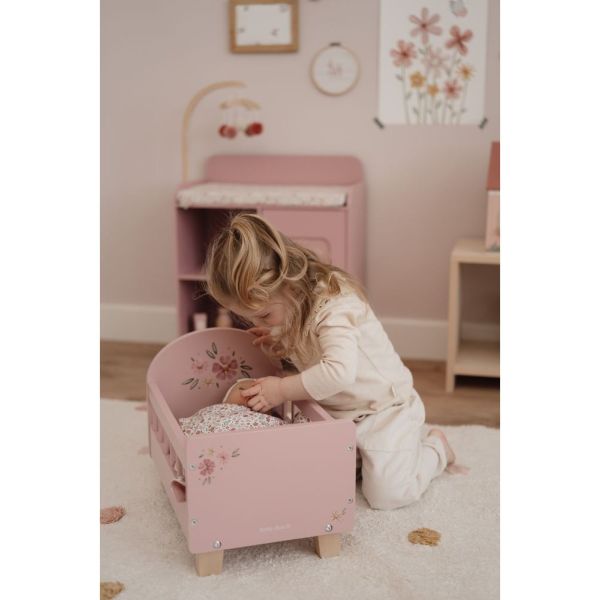 Lit en bois pour poupée FSC