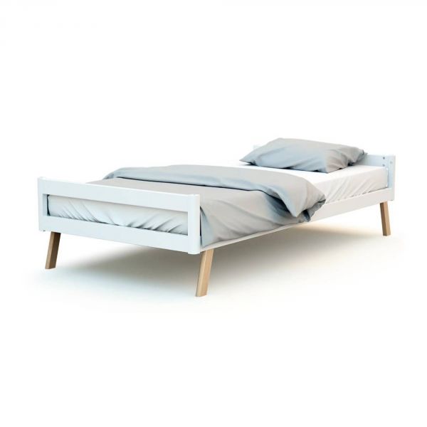 Lit évolutif Gamme KASA - CONFORT 70x140cm Blanc