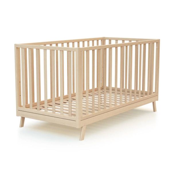 Lit évolutif Gamme KASA - CONFORT  Hêtre Verni 70x140cm