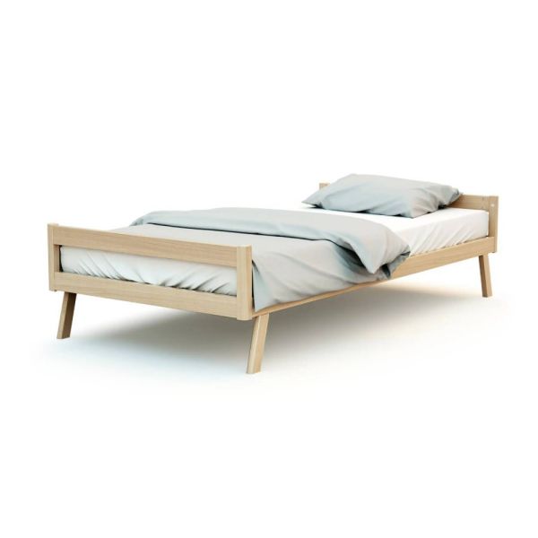 Lit évolutif Gamme KASA - CONFORT  Hêtre Verni 70x140cm