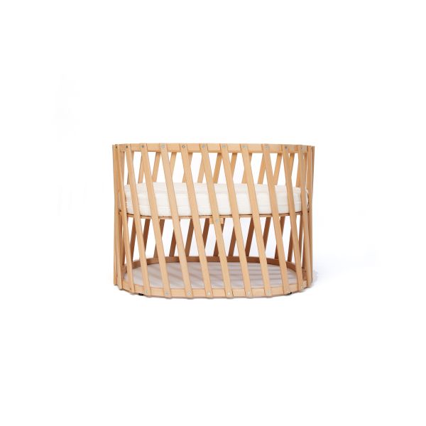 Lit bébé évolutif en bois Lugo 90 x 70 cm avec matelas