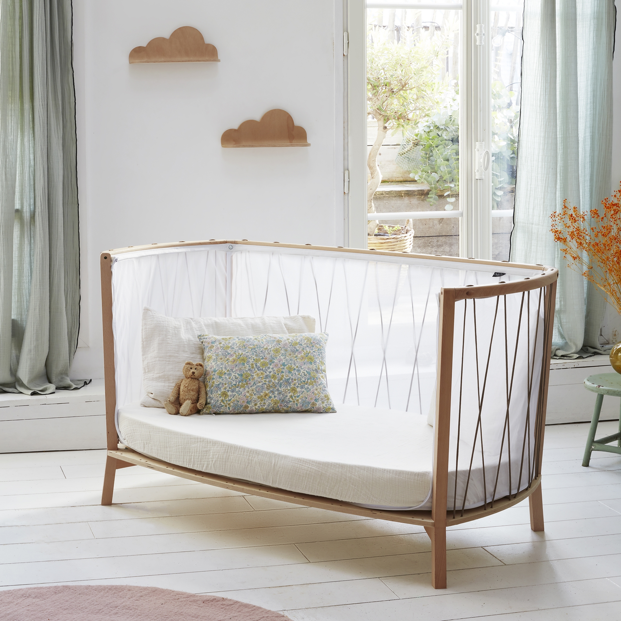 Charlie Crane Lit Bebe Evolutif Kimi Aqua Made In Bebe
