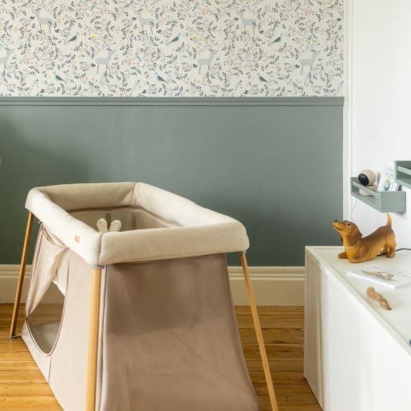 Lit parapluie évolutif 3 en 1 Eazy Sleep Argile / Gazelle