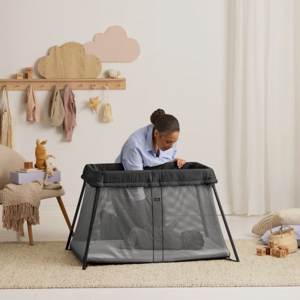 Lit parapluie Light Noir
