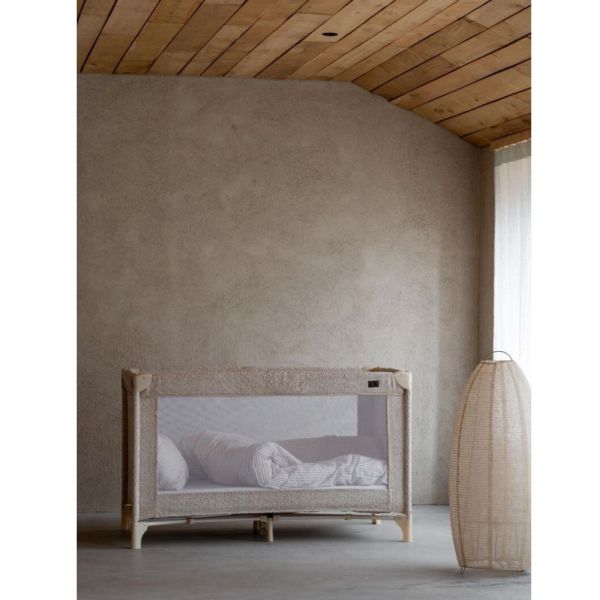 Lit parapluie bouclé 120 x 60 cm - Ecru Sheep