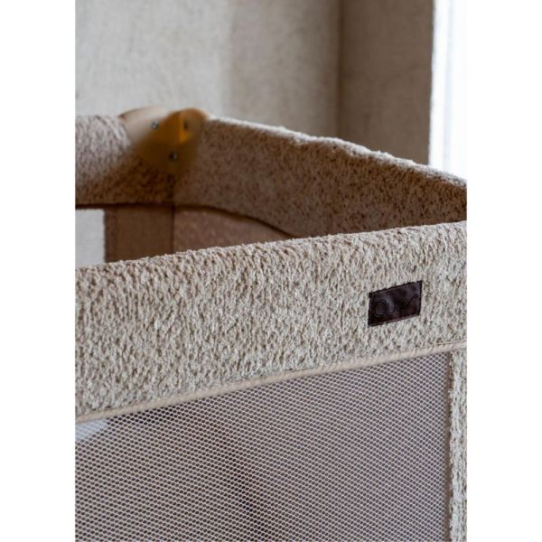 Lit parapluie bouclé 120 x 60 cm - Ecru Sheep