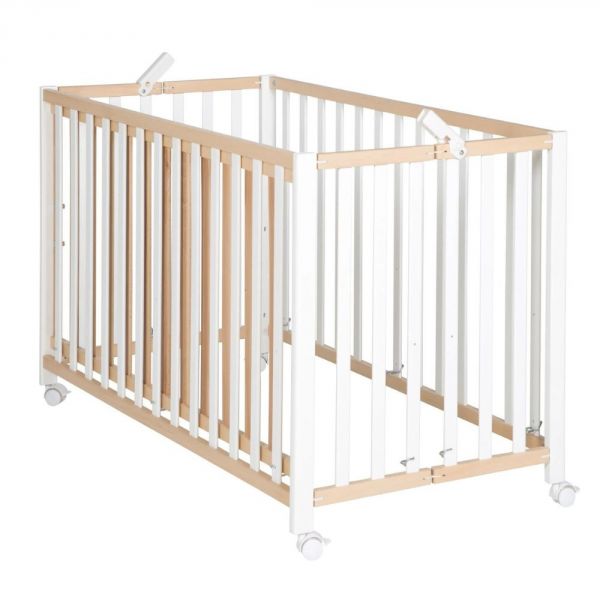 Lit en bois évolutif Kinderkraft Mia Grey avec matelas