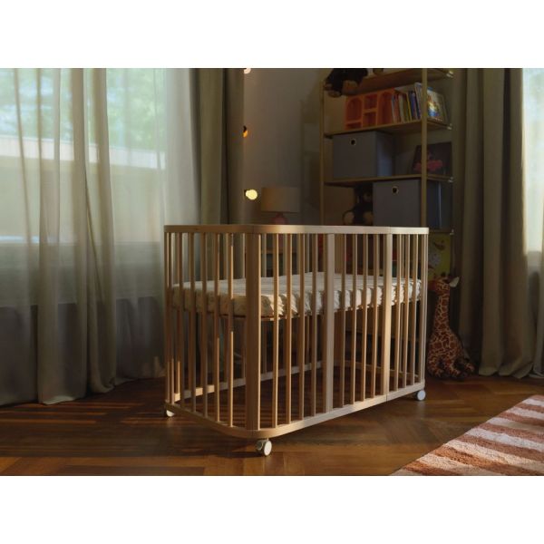 Lit en bois évolutif Nighti Warm brown