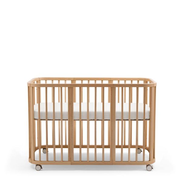 Lit en bois évolutif Nighti Natural + matelas