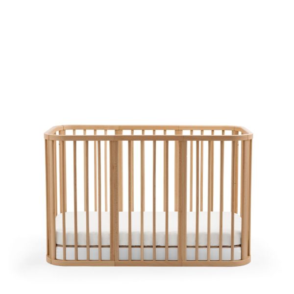 Lit en bois évolutif Nighti Natural + matelas