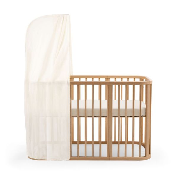 Lit en bois évolutif Nighti Natural + matelas