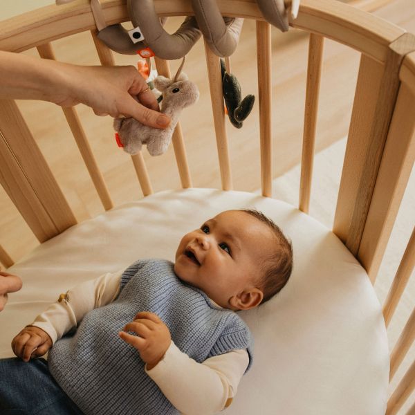 Lit en bois Sleepi Warm brown