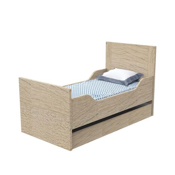 Lit évolutif bébé Little Big Bed 70x140 cm Antonin Bois