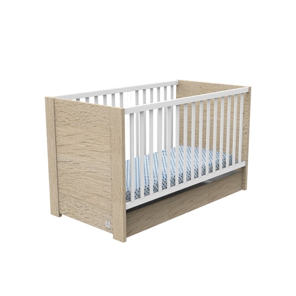 Lit évolutif bébé Little Big Bed 70x140 cm Antonin Bois