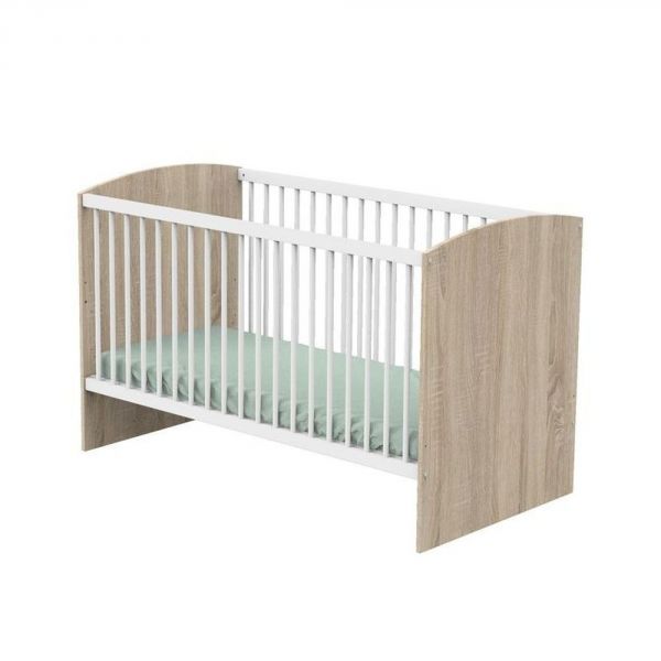 Lit évolutif bébé Little Big Bed 70x140 cm Access bois blanc