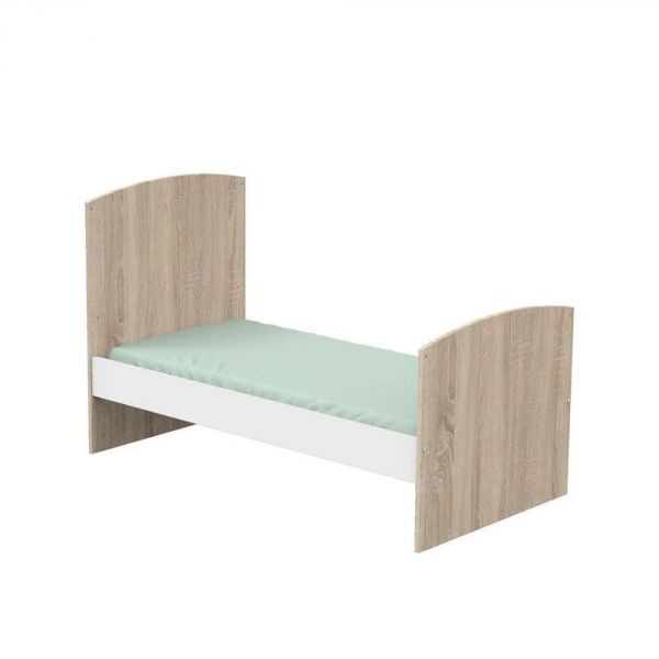 Lit évolutif bébé Little Big Bed 70x140 cm Access bois blanc