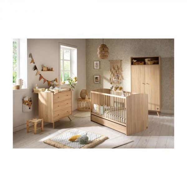 Lit évolutif bébé Little Big Bed 70x140 cm Access bois