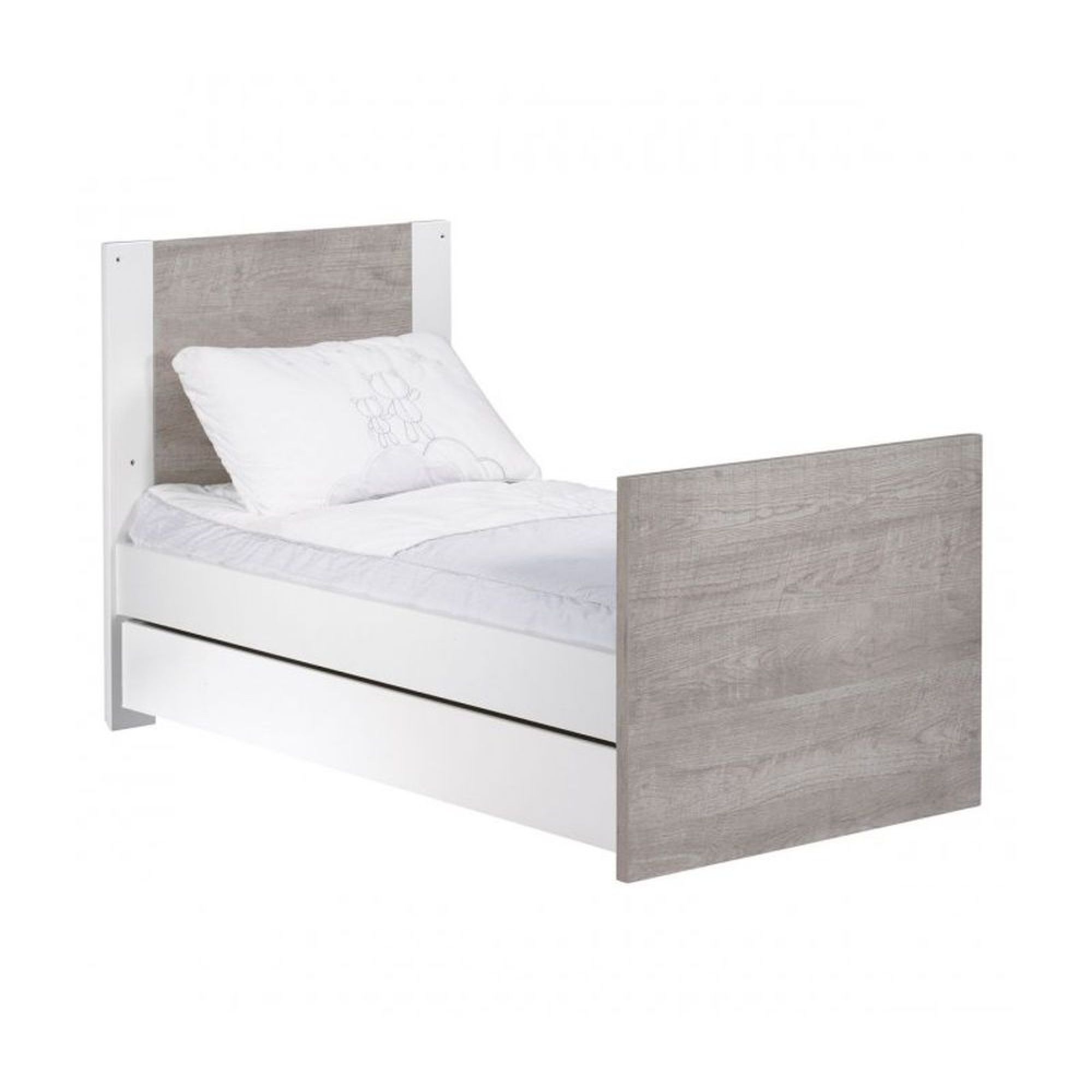 LIT LITTLE BIG BED 140x70 LOFT BLANC - Sauthon