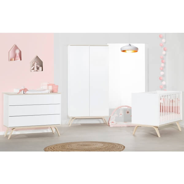 Lit évolutif bébé Little Big Bed 70x140 cm Serena