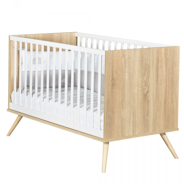 Lit évolutif bébé Little Big Bed 70x140 cm Seventies