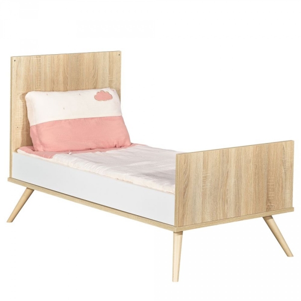 Lit évolutif bébé Little Big Bed 70x140 cm Seventies