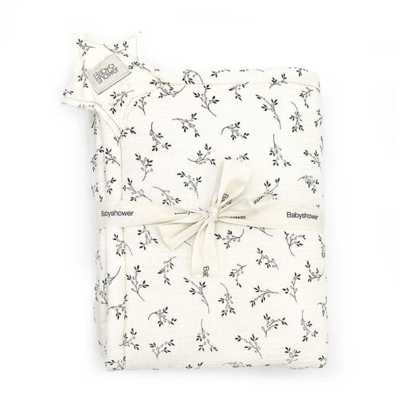 Grand plaid Olive bloom- Ecru