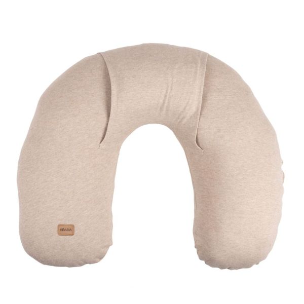 Mini coussin bouillotte maternité Little Warmy Jersey Argile Chiné