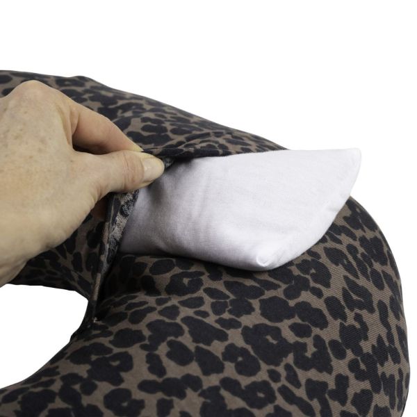 Mini coussin bouillotte maternité Little Warmy Jersey Léopard