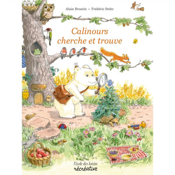 Livre Calinours - Cherche et trouve