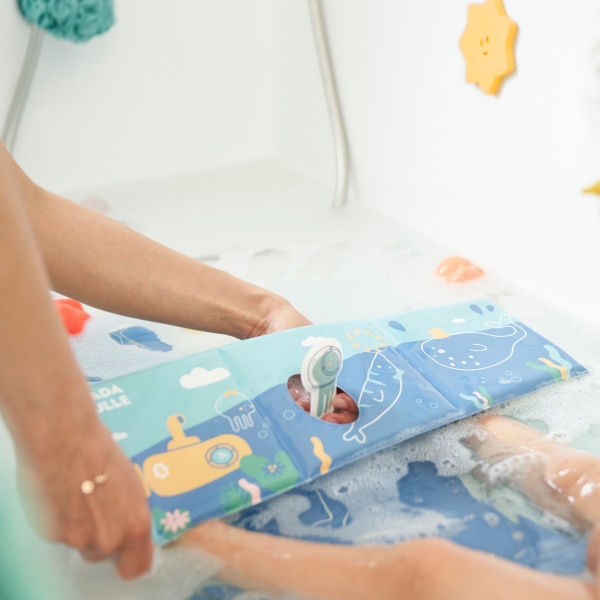 Livre de bain avec marionnette pieuvre