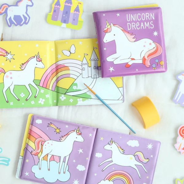 Livre de bain magique Rêves de licorne