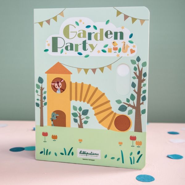 Livre pop up - Garden party