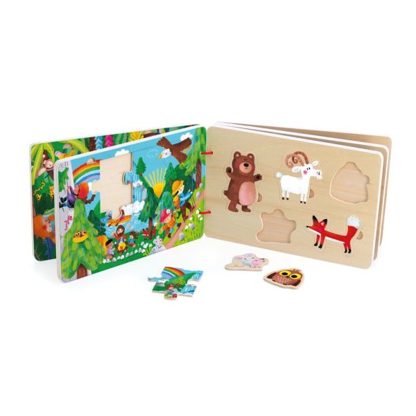 Livre puzzles pour enfant Le voyage