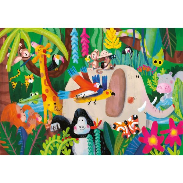 Livre puzzles pour enfant Le voyage