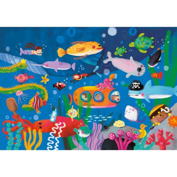 Livre puzzles pour enfant Le voyage