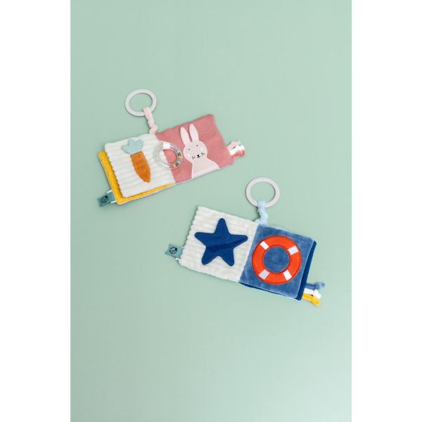 Livre sensoriel pour poussette - Mr. Shark