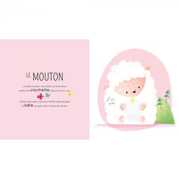 Livre sonore - Les petits habitants de la campagne