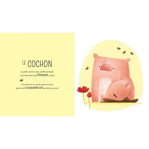 Livre sonore - Les petits habitants de la campagne